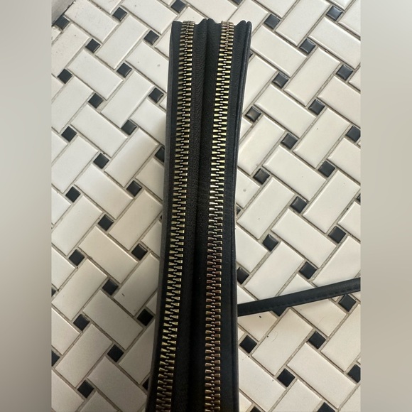 Black Wallet with Gold Accent - Picture 4 of 6